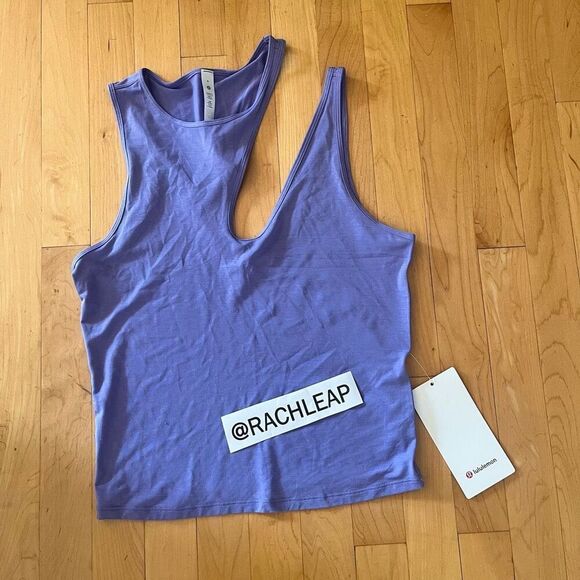Lululemon Shoulder Cut-Out Yoga Tank Top size 6 - Picture 3 of 5